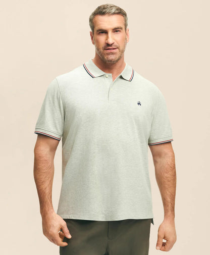 Big & Tall Golden Fleece® Supima® Tipped Polo Shirt | Brooks Brothers for sale