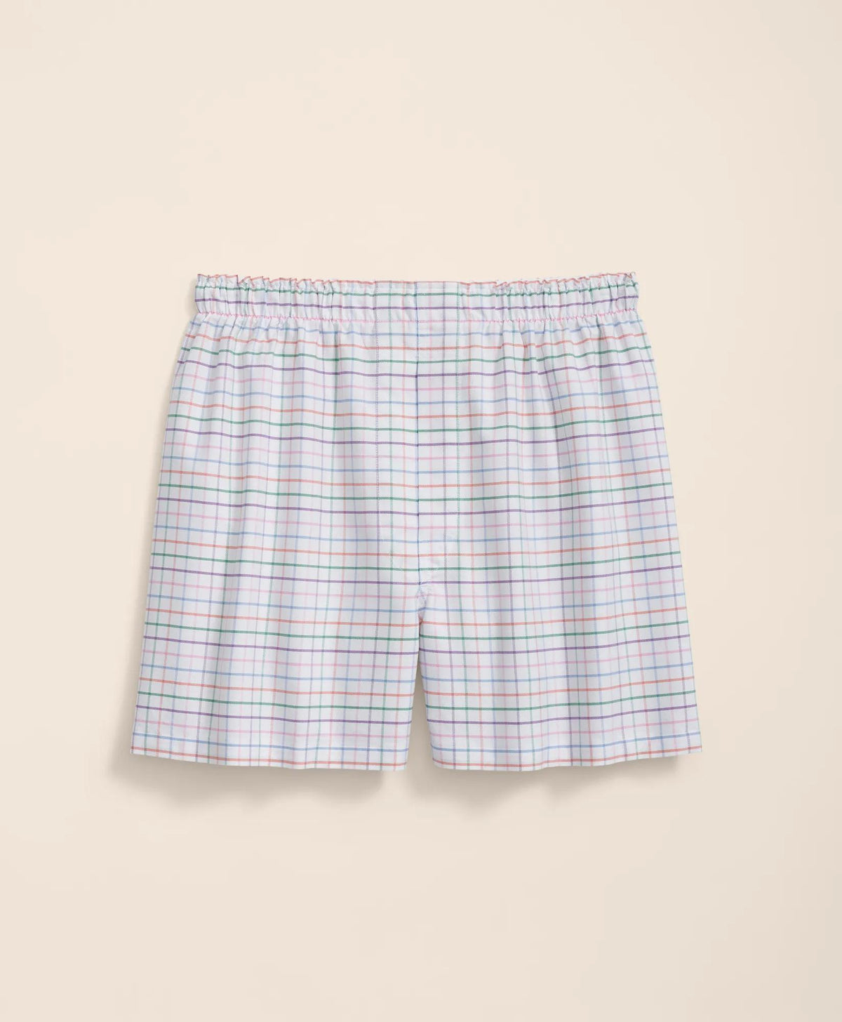 Cotton Broadcloth Tattersall Boxers | Brooks Brothers outlet