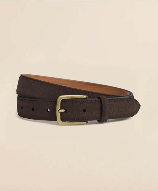 Classic Suede Belt | Brooks Brothers on sale