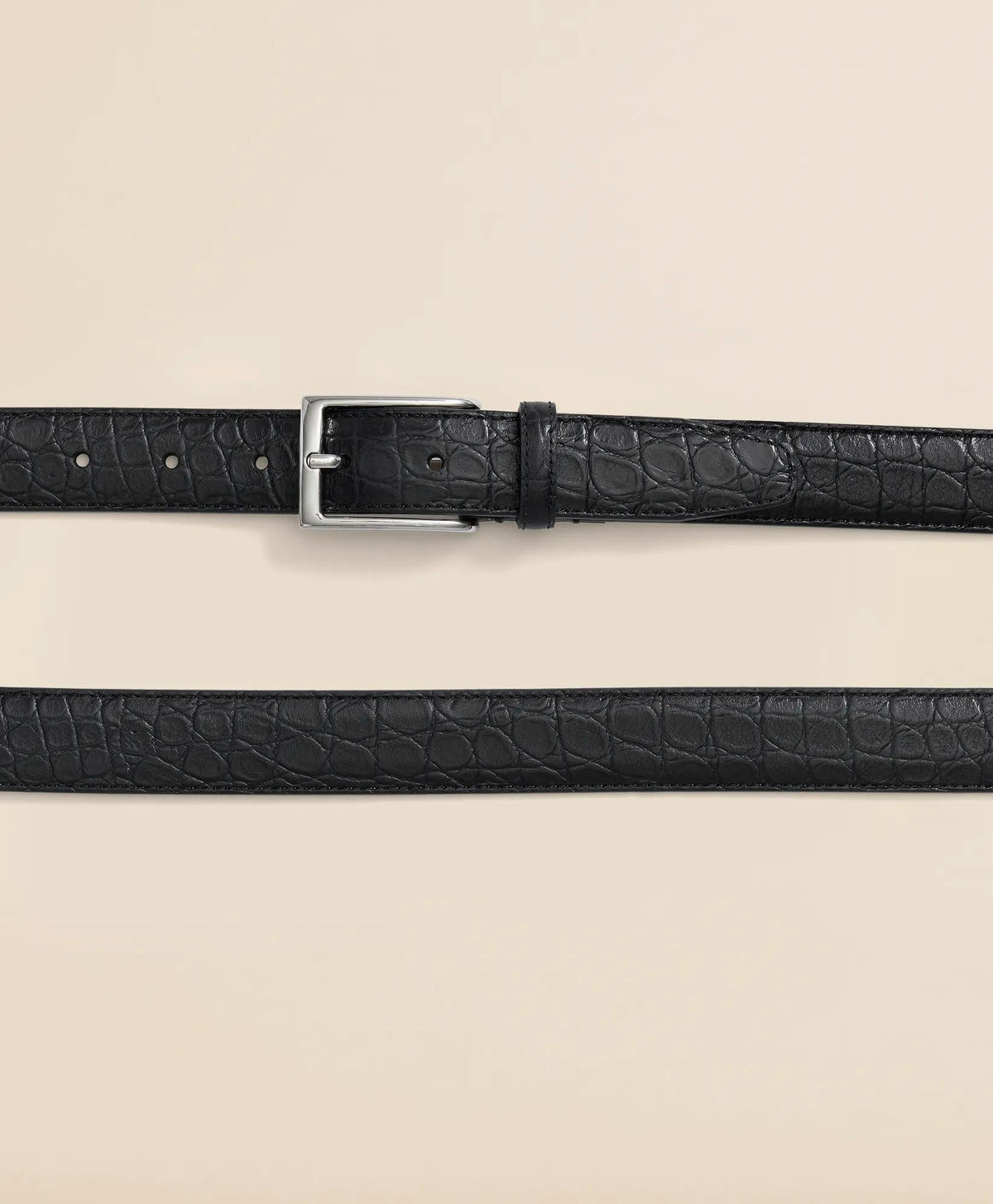 Leather Embossed Belt | Brooks Brothers sale
