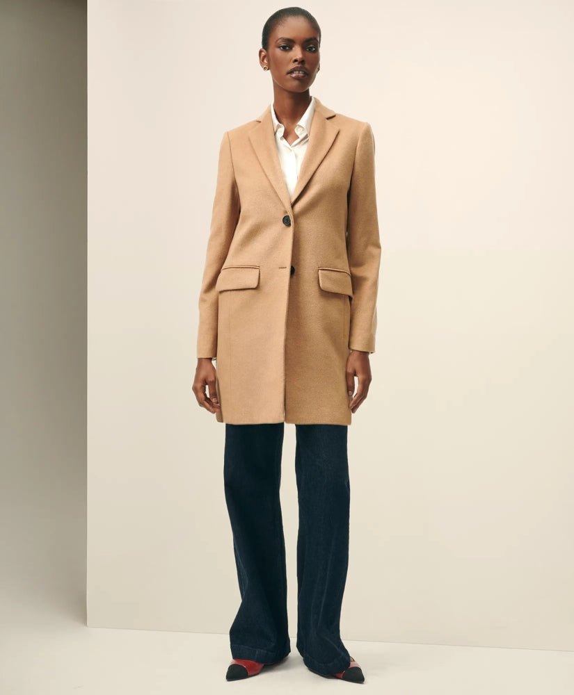 Camel Hair Car Coat | Brooks Brothers online