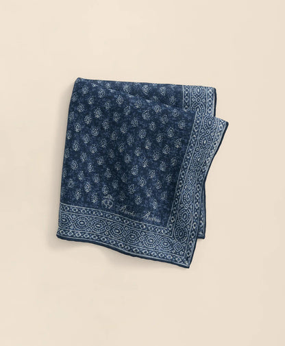 Batik Foulard Cotton-Linen Pocket Square | Brooks Brothers online