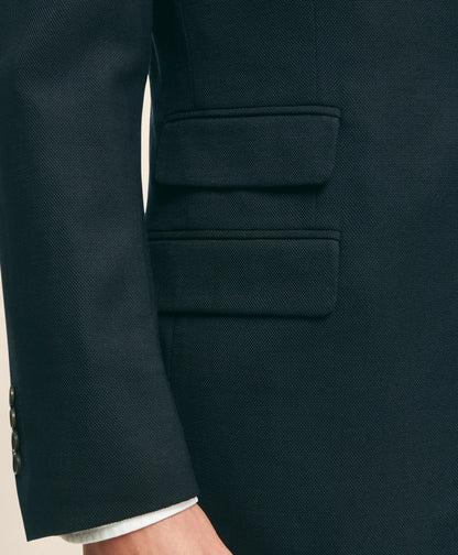 Traditional Fit Stretch Wool Hopsack Blazer | Brooks Brothers discount