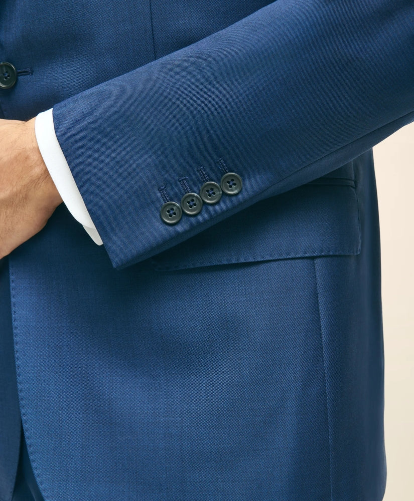 Traditional Fit Wool Sharkskin 1818 Suit | Brooks Brothers discount