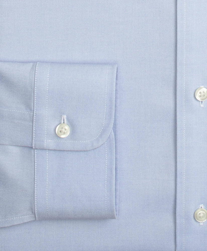 Big & Tall Stretch Dress Shirt, Non-Iron Pinpoint Button-Down Collar | Brooks Brothers online shop