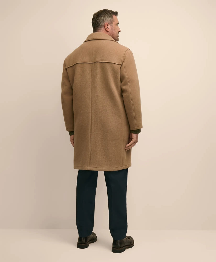 Big & Tall Classic Wool Duffle Coat | Brooks Brothers online shop