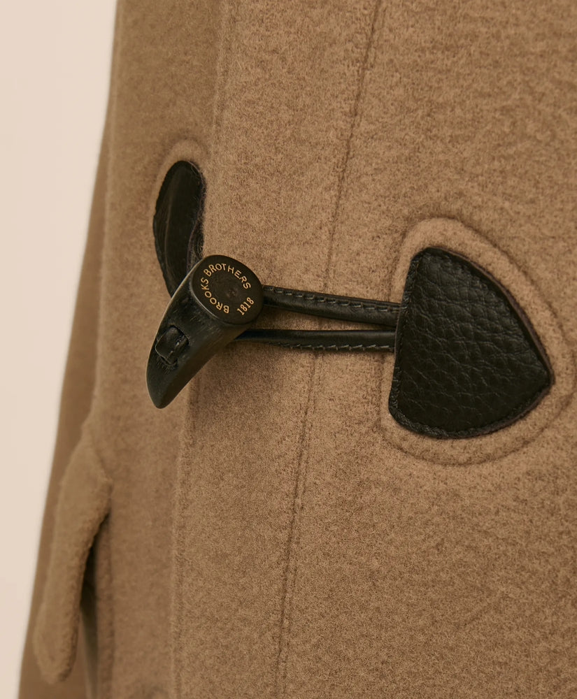 Big & Tall Classic Wool Duffle Coat | Brooks Brothers online shop