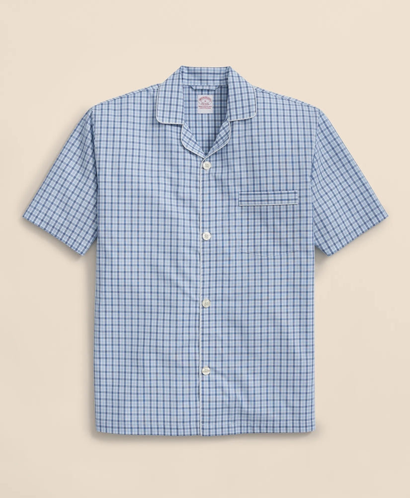 Cotton Broadcloth Gingham Short Pajamas | Brooks Brothers for sale