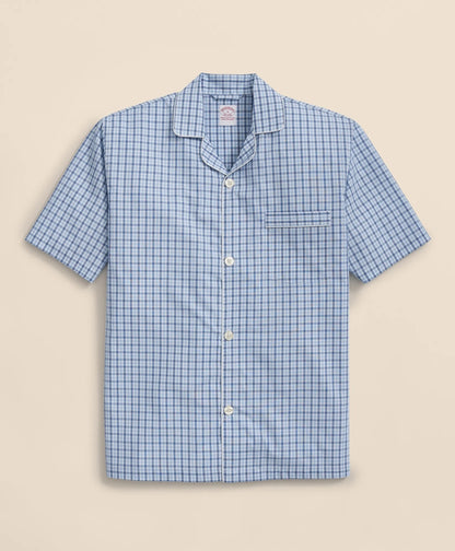 Cotton Broadcloth Gingham Short Pajamas | Brooks Brothers for sale