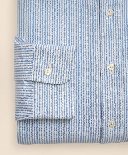 American-Made Oxford Cloth Button-Down Stripe Dress Shirt | Brooks Brothers online shop