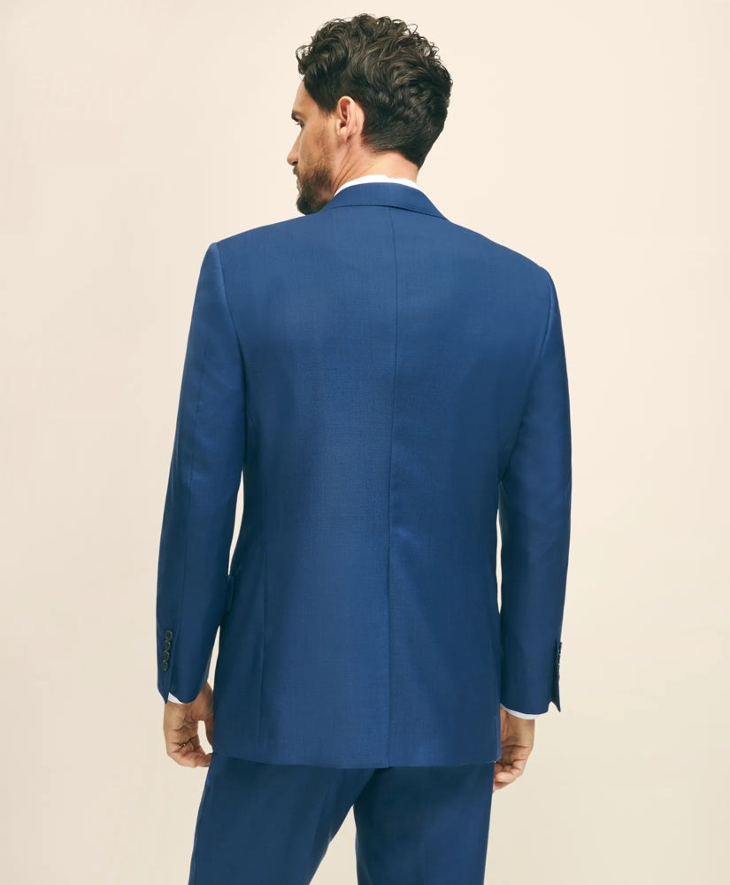 Traditional Fit Wool Sharkskin 1818 Suit | Brooks Brothers discount