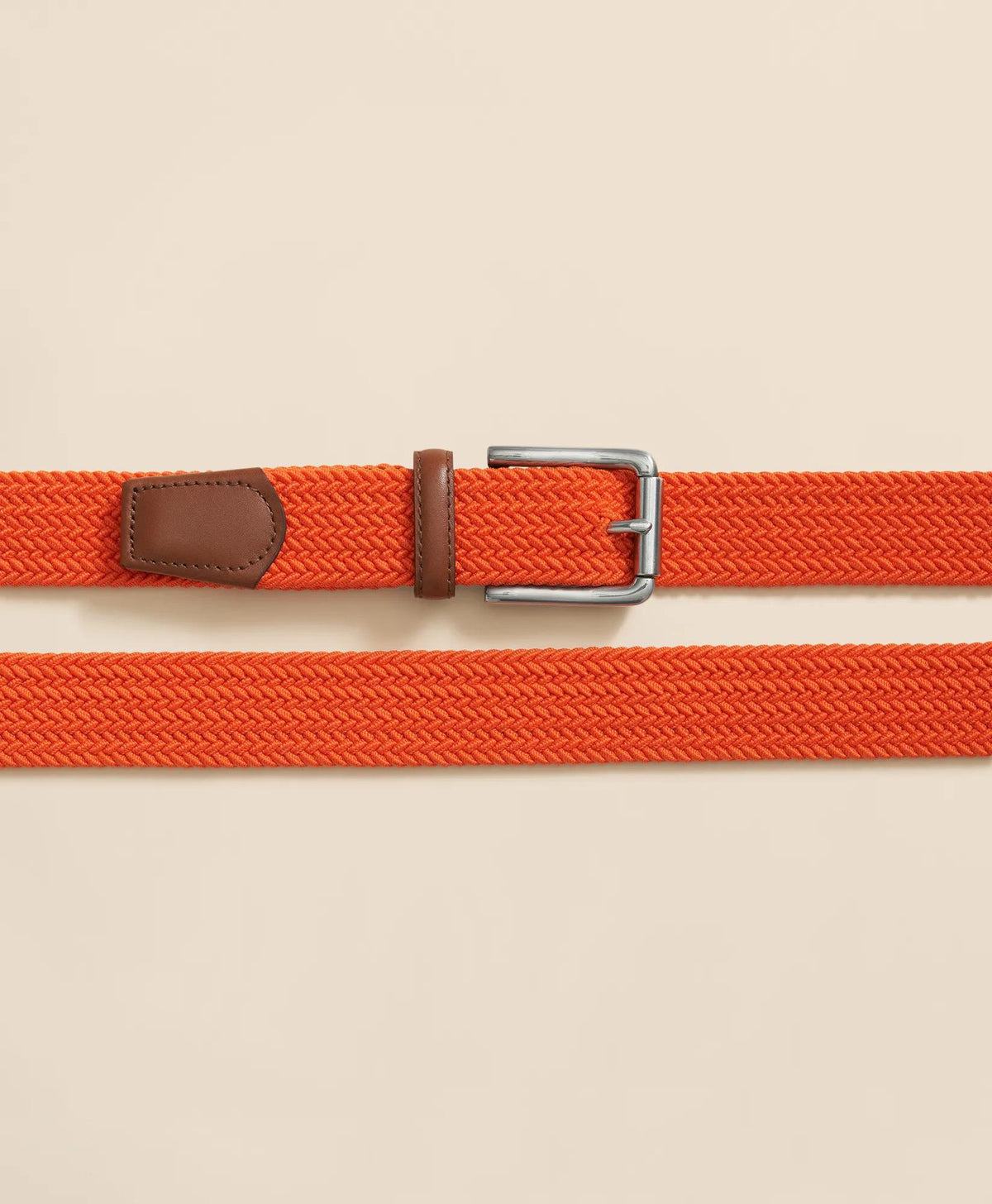 Rubber & Leather Belt With Stretch | Brooks Brothers sale