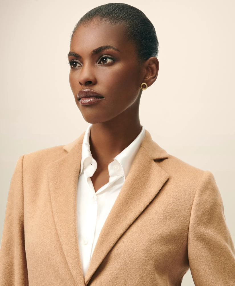 Camel Hair Car Coat | Brooks Brothers online