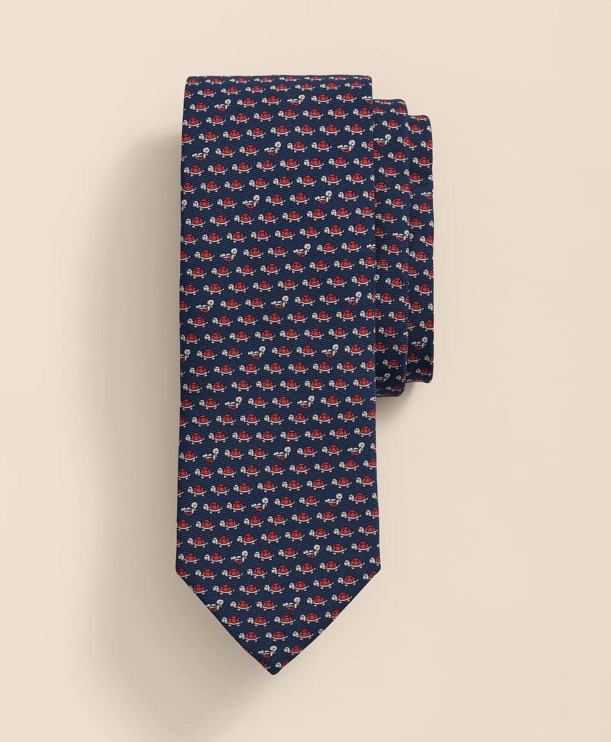 Silk Turtle Motif Tie | Brooks Brothers online