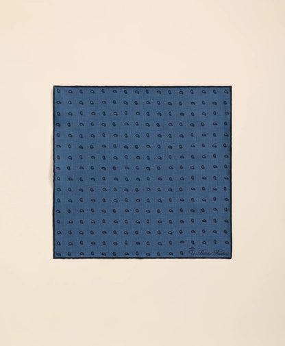 Linen Paisley Pocket Square | Brooks Brothers on sale