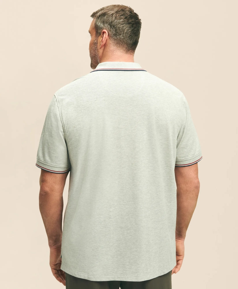 Big & Tall Golden Fleece® Supima® Tipped Polo Shirt | Brooks Brothers for sale