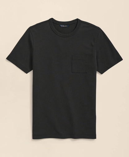 Pique T-Shirt in Garment-Washed Supima® Cotton | Brooks Brothers discount