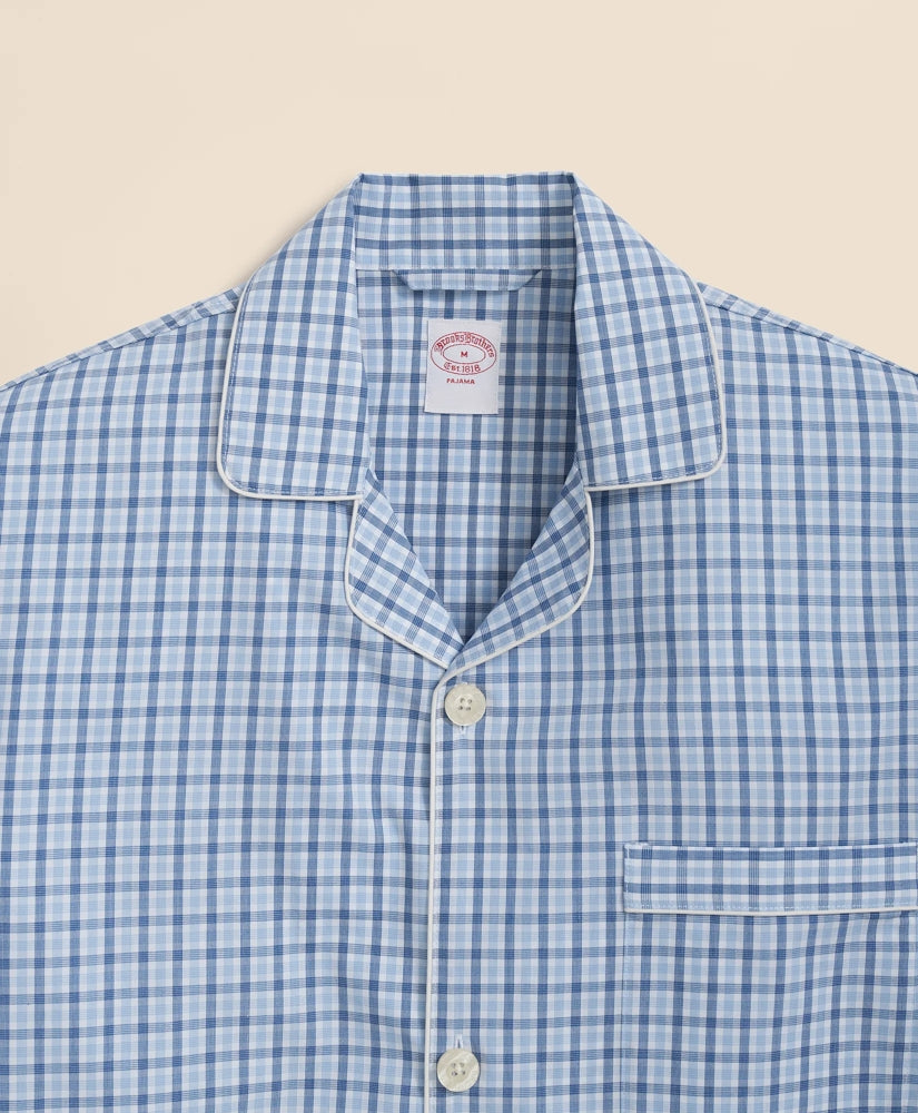 Cotton Broadcloth Gingham Pajamas | Brooks Brothers discount