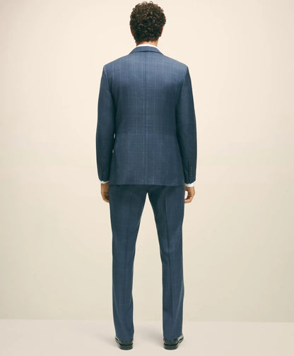 Classic Fit Wool Windowpane 1818 Suit | Brooks Brothers online