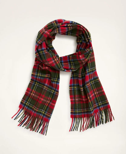Lambswool Fringed Scarf | Brooks Brothers on sale