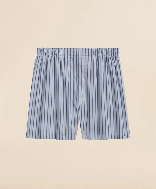 Cotton Broadcloth Striped Boxers | Brooks Brothers online shop