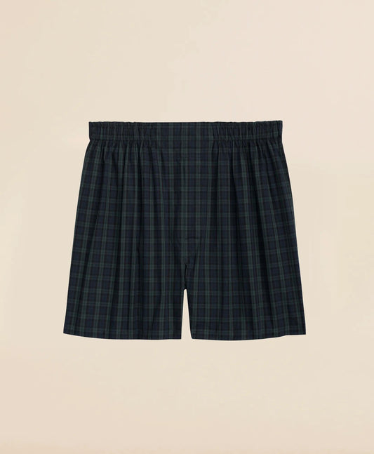Cotton Poplin Black Watch Tartan Boxers | Brooks Brothers discount