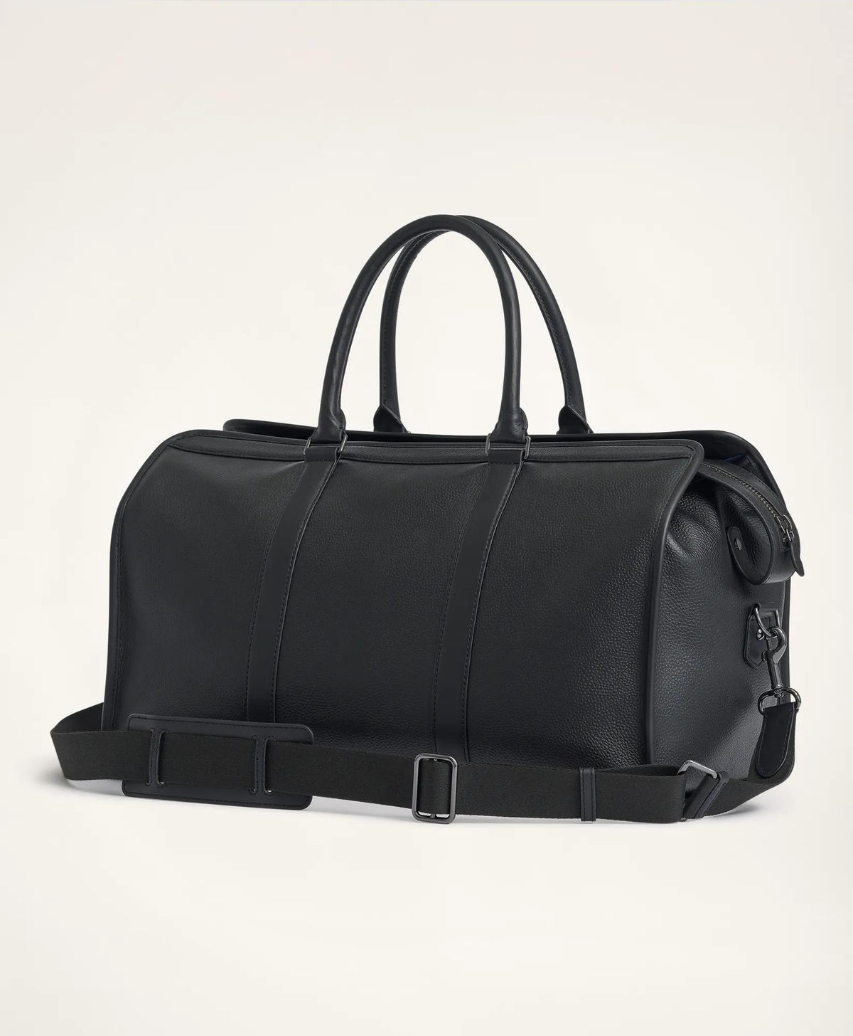 Pebbled Leather Duffel Bag | Brooks Brothers discount