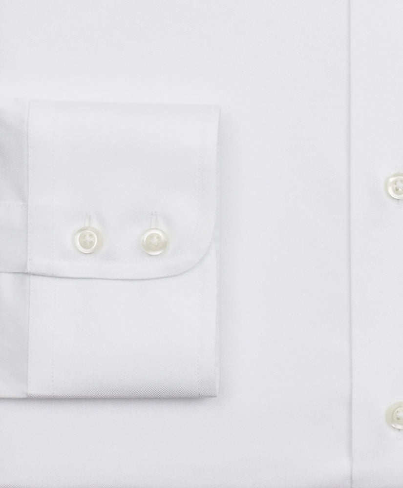 Stretch Supima® Cotton Non-Iron Twill Ainsley Collar Dress Shirt | Brooks Brothers on sale