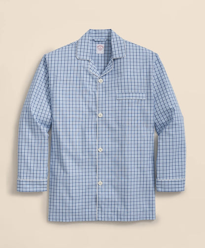 Cotton Broadcloth Gingham Pajamas | Brooks Brothers discount