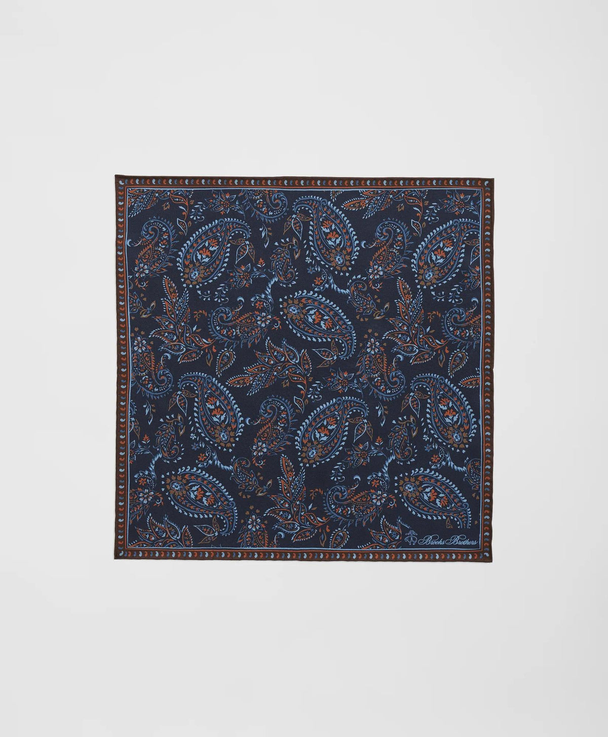 Large Paisley Silk Pocket Square | Brooks Brothers outlet