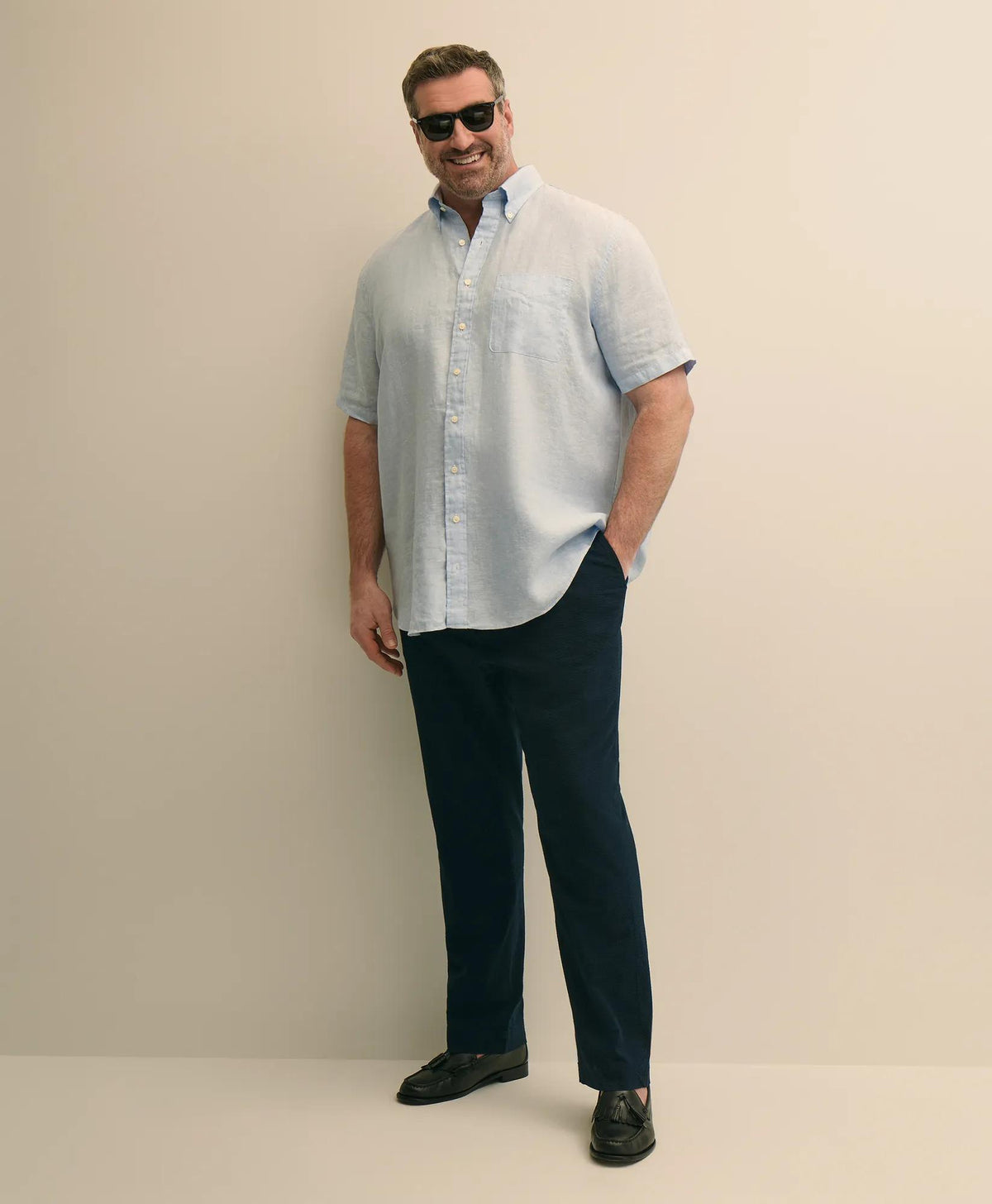 Big & Tall Cotton Seersucker Pants | Brooks Brothers sale