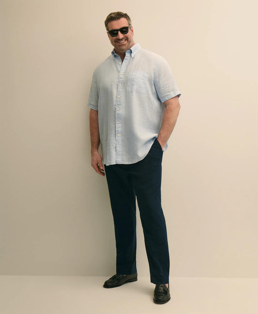Big & Tall Cotton Seersucker Pants | Brooks Brothers sale