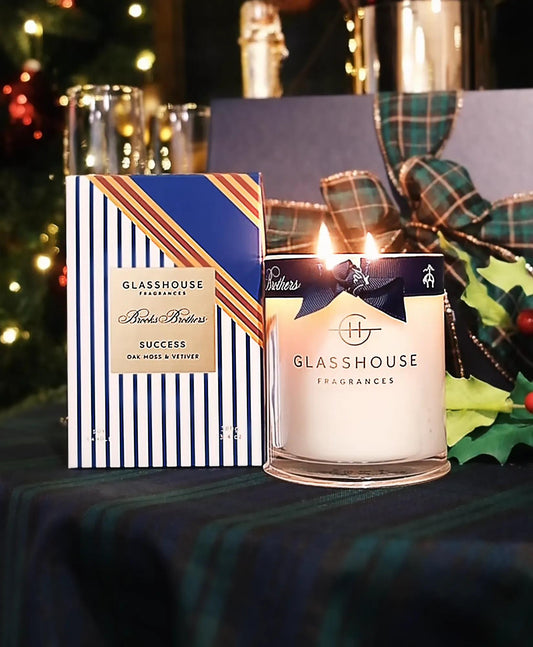 Oak Moss & Vetiver "Success" Candle | Brooks Brothers discount