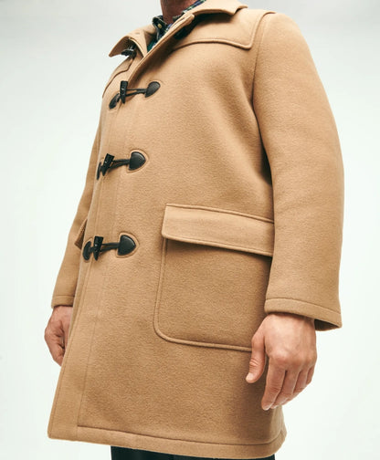 Big & Tall Classic Wool Duffle Coat | Brooks Brothers online shop